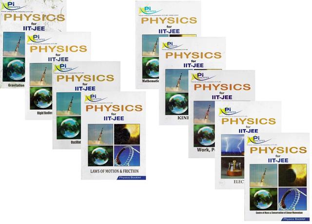 Classroom Notes for IIT JEE Physics Booklet Set of 9